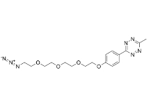 CAS：1802908-04-8，Methyltetrazine-PEG4-azide。甲基四嗪四乙二醇疊氮，