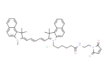 1593644-50-8；Cyanine5.5 maleimide；Cy5.5-馬來酰亞胺	