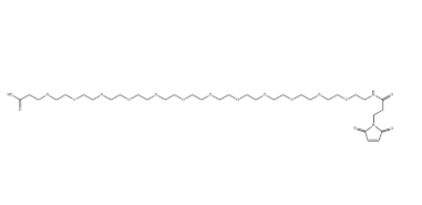 MAL-PEG12-Acid，2378428-27-2，馬來酰亞胺-十二乙二醇-羧基，ADC Linker 