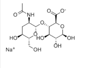 Hyaluronic acid sodium (Sodium hyaluronate)，9067-32-7，透明質酸鈉 由二糖的重復單元組成的生物聚合物